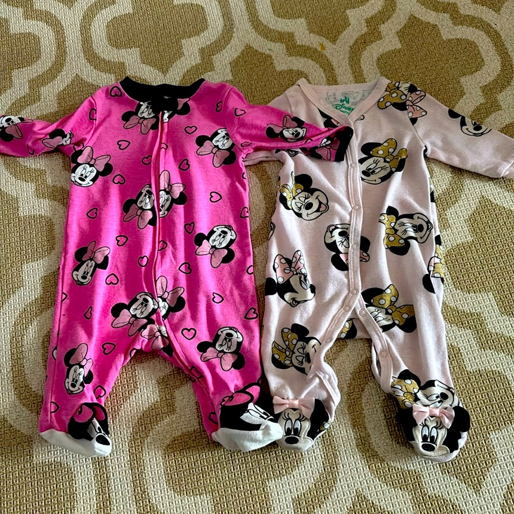 Used Disney Minnie onesie 0-3M